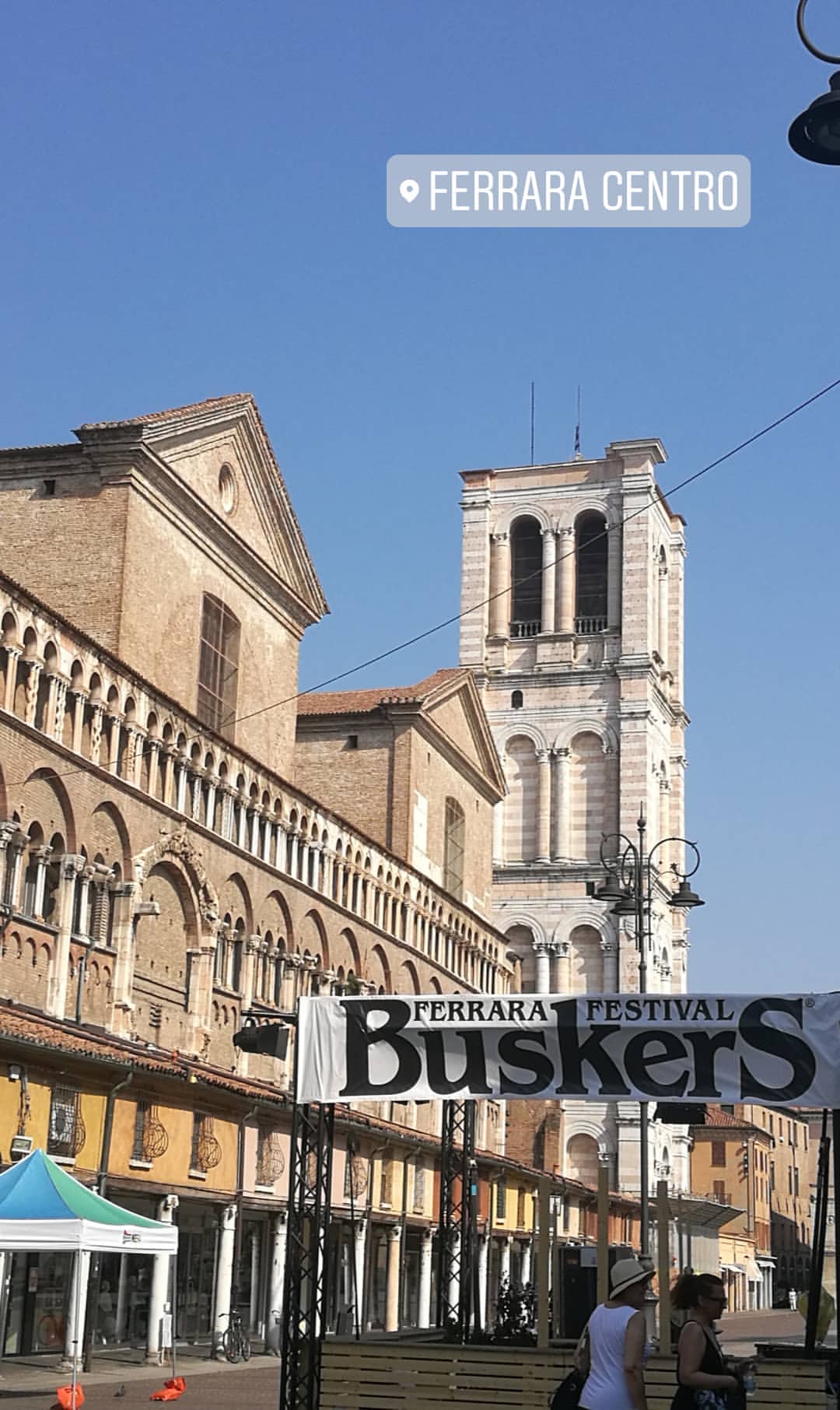IG stories - Ferrara Buskers Festival